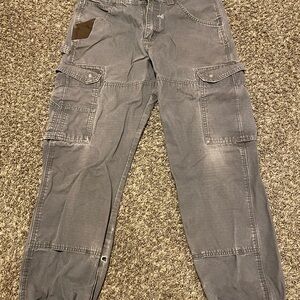 Wrangler Men's Charcoal Cargo Pants